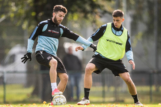 Erdal Rakip och Dennis Hadzikadunic
