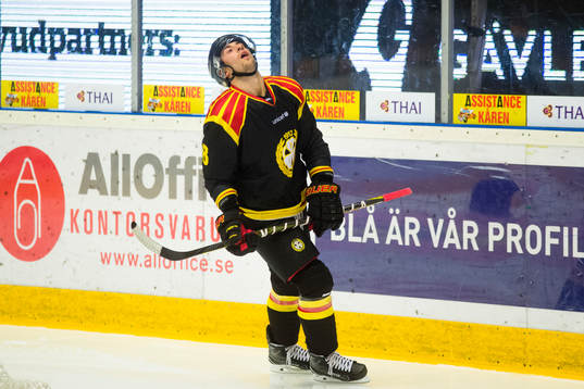 Brynäs Aaron Palushaj deppar