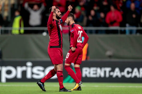 Östersunds Brwa Nouri jublar