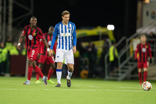Hertha Berlin’s Niklas Stark
