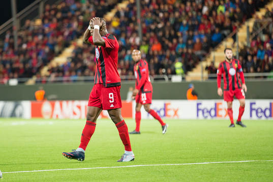 Östersunds Alhaji Gero deppar