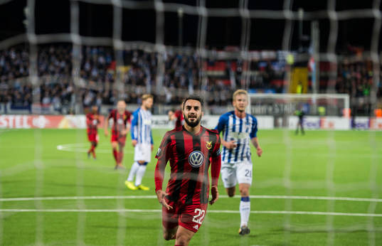 Östersunds Brwa Nouri jublar