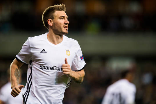 Nicklas Bendtner of Rosenborg