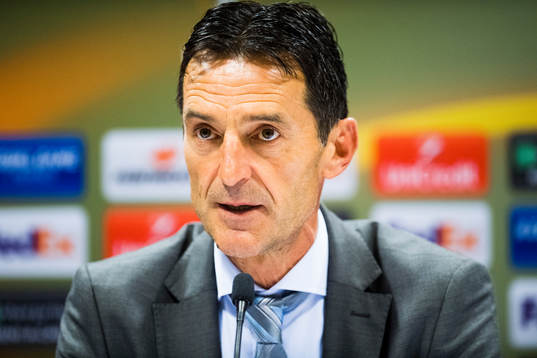 Cedomir Janevski, head coach of FK Vardar