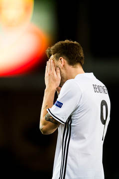 Nicklas Bendtner of Rosenborg