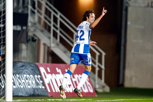 IFK Göteborgs Mikkel Diskerud jublar