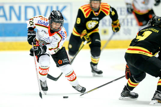 Luleås Rebecca Stenberg och Brynäs Wilma Ekström