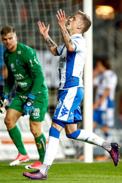 IFK Göteborgs Sören Rieks deppar