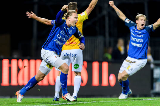 Norrbys Marcus Översjö jublar