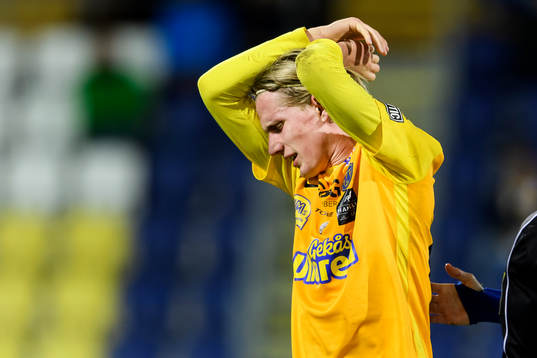 Falkenbergs Viktor Götesson deppar