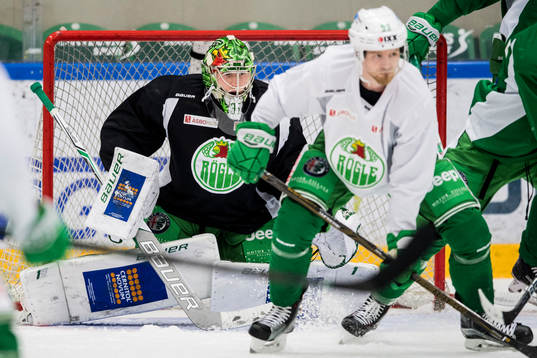 Rögles målvakt Emil Kruse
