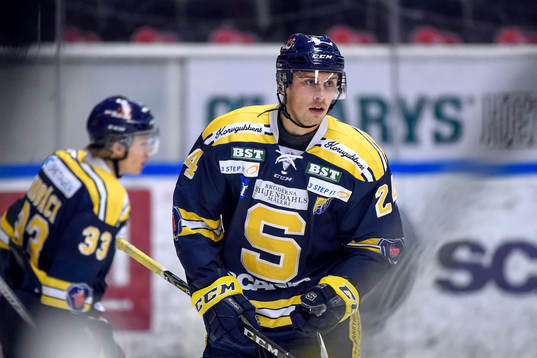 Södertäljes Hampus Olssonjublar