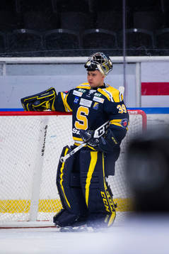 Södertäljes målvakt George Sørensen