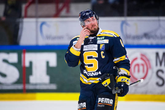 Södertäljes Nicklas Grossmann deppar