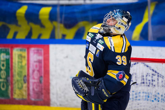 Södertäljes målvakt George Sørensen