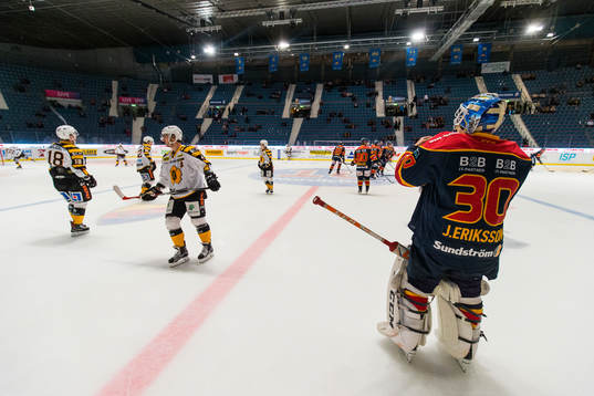 Skellefteås Pontus Petterström och Bud Holloway samt