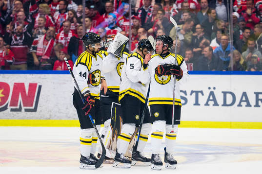 Brynäs spelare deppar