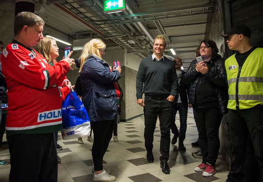 Per-Åge Skröder hyllas