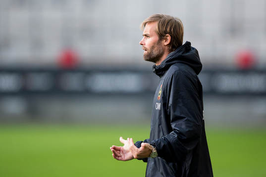 Brommapojkarnas tränare Olof Mellberg