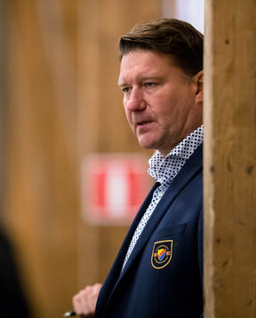 Djurgårdens tränare Roger Öhman