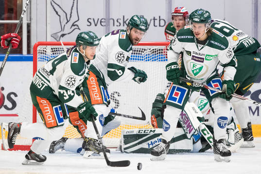 Färjestads Michael Lindqvist Mikael Wikstrand och Joakim