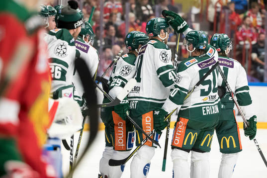 Färjestads Oskar Steen Sebastian Erixon Joakim Nygård