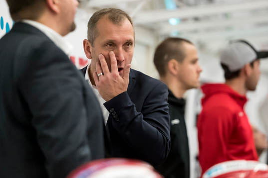 Moras assisterande tränare Mikael Johansson  i