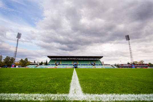 General view of Nadderud Stadion