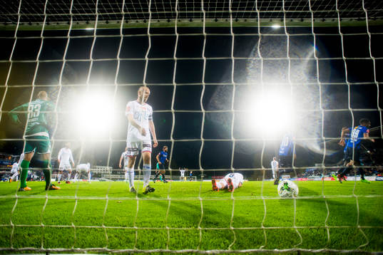 Goalkeeper Adam Larsen Kwarasey and Christian Grindheim