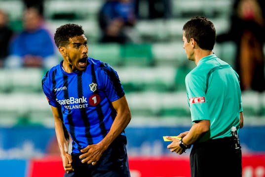 Ohikhuaeme Anthony Omoijuanfo of Stabæk reacts