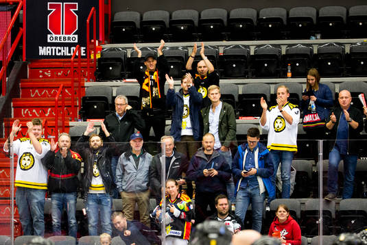 Brynäs fansen jublar