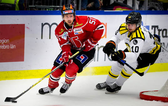 Örebros Gustav Franzén och Brynäs Marcus Ersson