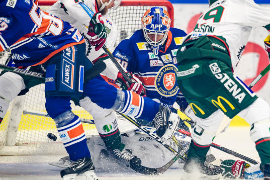 Växjös målvakt Viktor Fasth