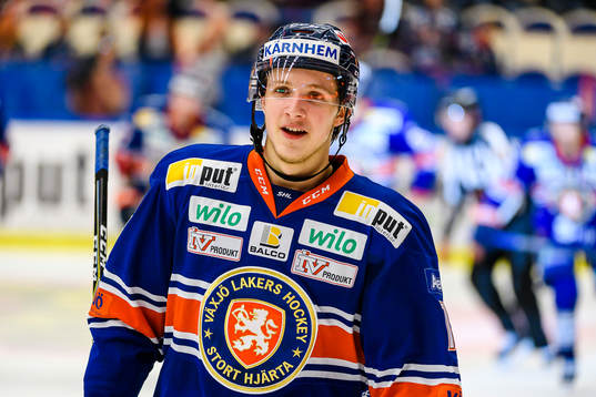 Växjös Jonas Röndbjerg jublar