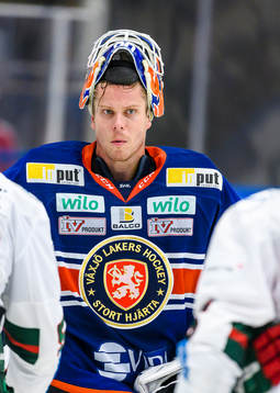 Växjös målvakt Viktor Fasth