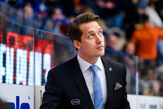 Växjös tränare Sam Hallam