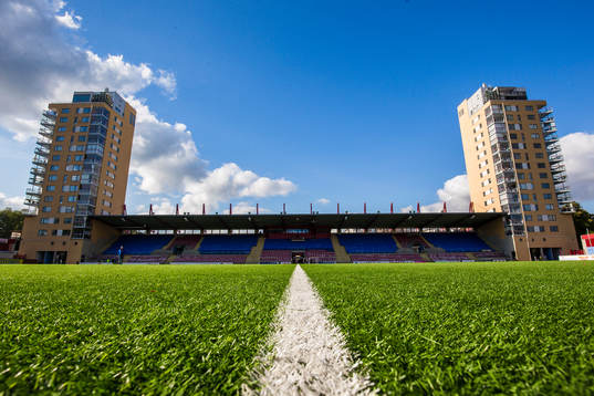 Tunavallen innan fotbollsmatchen i Allsvenskan mellan AFC