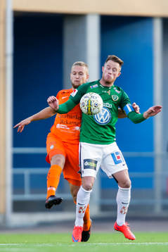 Jönköpings Tommy Thelin och AFC Eskilstunas Alexander