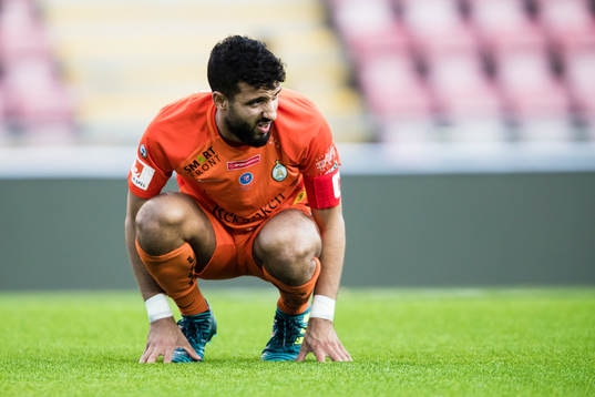 AFC Eskilstunas Omar Eddahri deppar