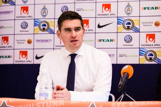 AFC Eskilstunas tränare Michael Jolley