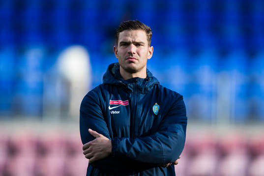AFC Eskilstunas naprapat Victor Aastrup innan