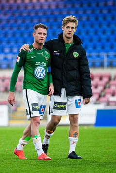 Jönköpings Tommy Thelin och Jesper Svensson