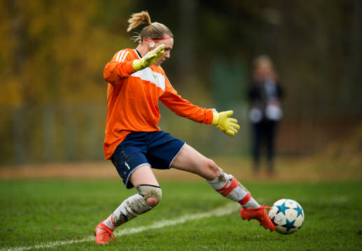 Alnös målvakt Malin Pettersson