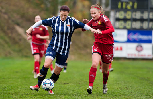 Kovlands Jenny Nordenberg och Alnös Fanny Selin