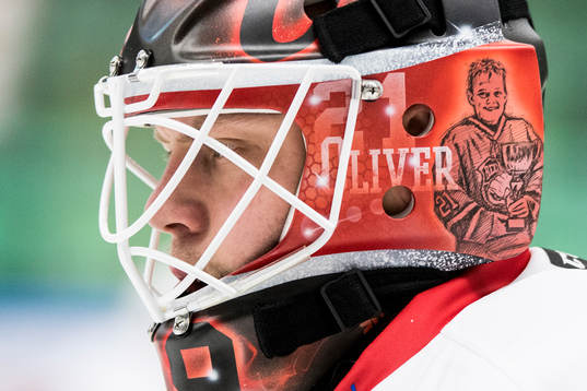 Malmö Redhawks målvakt Oscar Alsenfelt