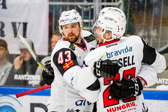 Malmö Redhawks Nichlas Hardt jublar