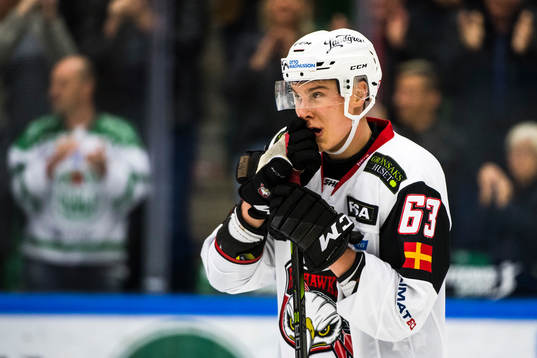 Malmö Redhawks Fredrik Händemark  deppar