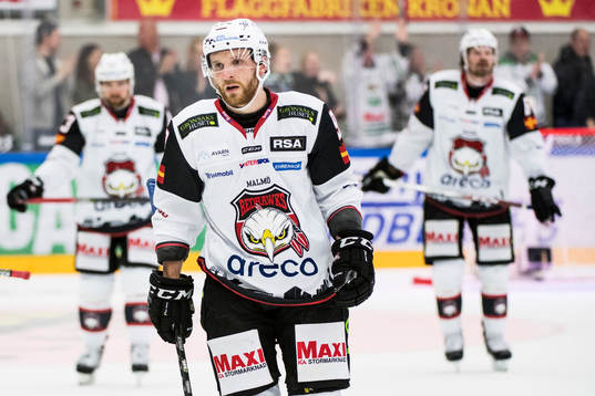 Malmö Redhawks Frederik Storm deppar