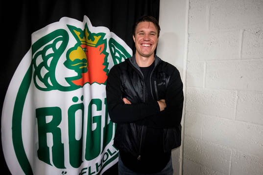 Rögles nya målvakt Justin Pogge