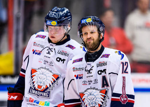 Linköpings Sebastian Karlsson deppar